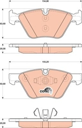 KLOCKI HAM. BMW P. E87 05-