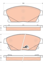 KLOCKI HAM. OPEL P. ASTRA/ZAFIRA 10-