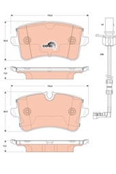 KLOCKI HAM. AUDI T. A8 2,0-6,3 QUATTRO 09-