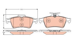 KLOCKI HAM. FORD T. C-MAX/FOCUS/KUGA/TRANSIT 1,0-2,5 10-