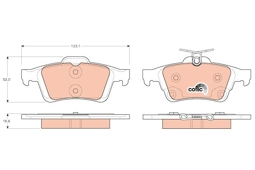 KLOCKI HAM. FORD T. FOCUS 11-/C-MAX 10-/CONNECT/VOLVO