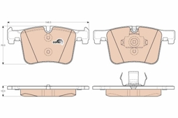 KLOCKI HAM. BMW P. 1/2/3/4/X3/X4 2,0-3,0 11-