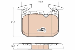KLOCKI HAM. BMW P. 1/2/3/4 1,5-3,0 11-