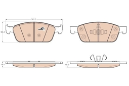 KLOCKI HAM. FORD P. FOCUS/KUGA/TOURNEO/TRANSIT 12-