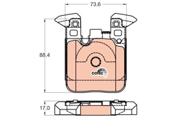 KLOCKI HAM. BMW T. 1/2/3/4 11-