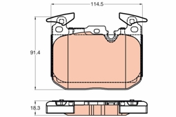 KLOCKI HAM. BMW P. 3 11-/4 13- Z PAKIETEM SPORTOWYM