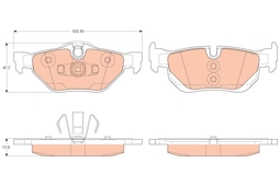 KLOCKI HAM. BMW T. E87/90/91/E84