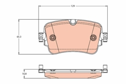 KLOCKI HAM. AUDI T. Q7 2,0-3,0 QUATTRO 15-