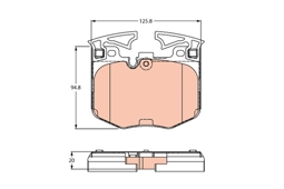 KLOCKI HAM. BMW P. 3/5/6/7/8/X3/X4/X5/X6/X7/Z4 1,6-3,0 15-