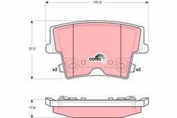 KLOCKI HAM. CHRYSLER T. 300C