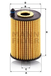 Filtr oleju MANN FILTER HU7046Z