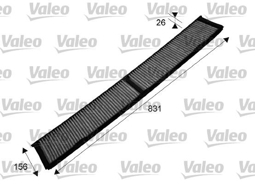 Filtra kabinowy VALEO VAL715503