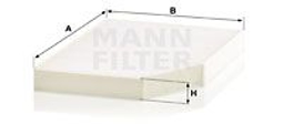 Filtra kabinowy MANN FILTER CU30007