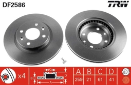 TARCZA HAM. DACIA P. LOGAN/SANDERO 1,2-1,6 04-