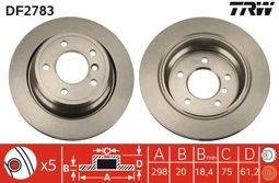 TARCZA HAM. BMW T. E39 96-