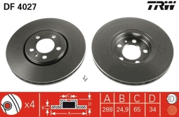 TARCZA HAM. VW P. A3/GOLF4