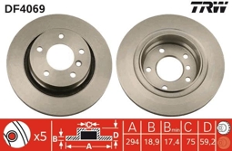 TARCZA HAM. BMW T. E46 98-
