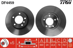 TARCZA HAM. BMW P. E90 05-