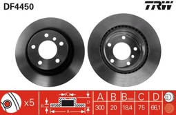 TARCZA HAM. BMW T. E87/E90 04-