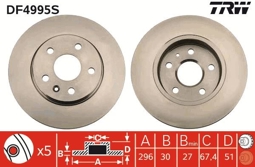 TARCZA HAM. OPEL P. INSIGNIA