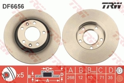 TARCZA HAM. PEUGEOT T. 308 1,2-2,0 13-