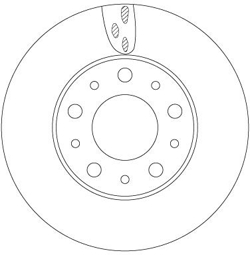TARCZA HAM. FIAT P. DUCATO 2,0-3,0 D 14-