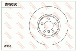 TARCZA HAM. BMW P. 2/3/4 2,0-3,0 11-